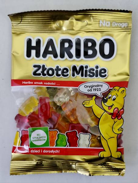ŻELKI ZŁOTE MISIE 85g HARIBO