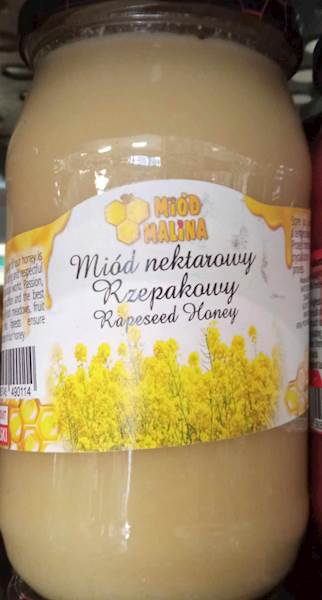 MIÓD RZEPAKOWY nektar. 1050g MM