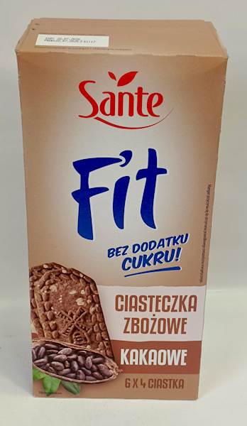 CIASTECZKA FIT KAKAO B/C 300g SANTE