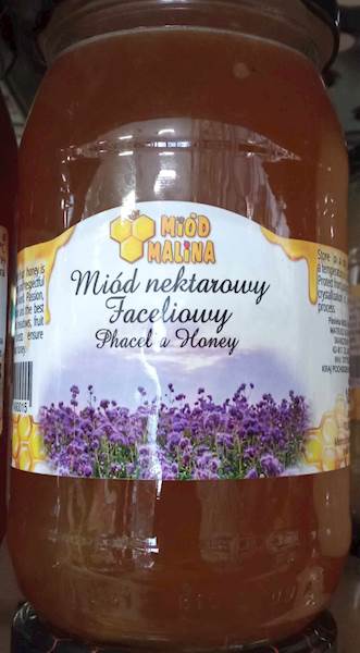 MIÓD FACELIOWY nektar. 1050g MM