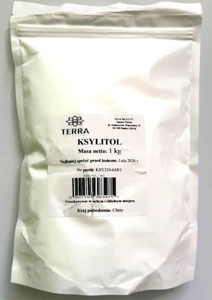 KSYLITOL SPOŻYW. 1kg TERRA