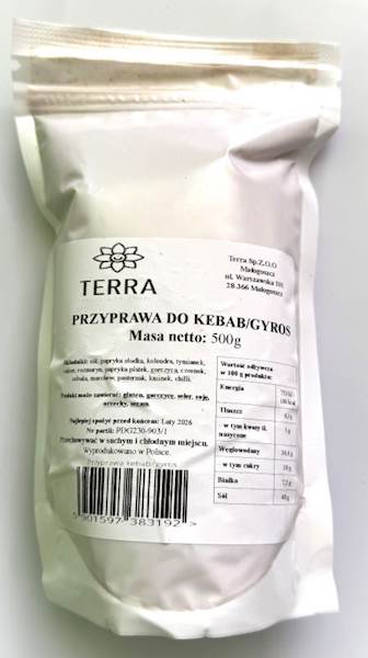 PRZYPR. CATERING DO GYROSA 500g TERRA