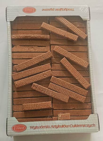WAFLE ŚMIET. w polewie KRÓWK. 3,5kg ELMAR
