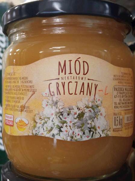 MIÓD GRYCZANY 0,5L 