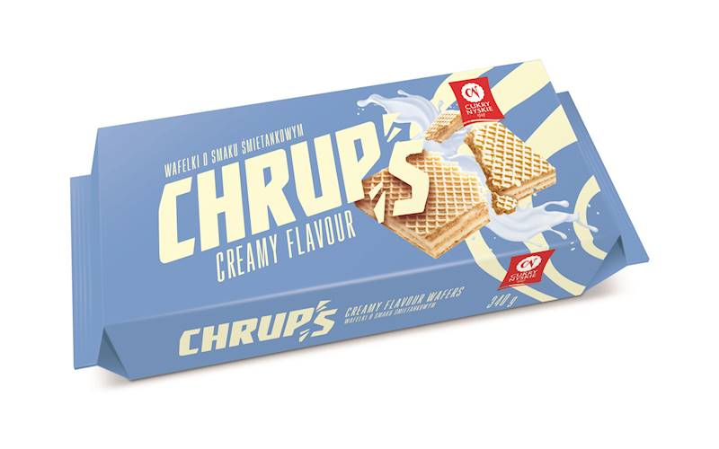 CHRUPS 340g ŚMIETANKOWY CUKRY-N