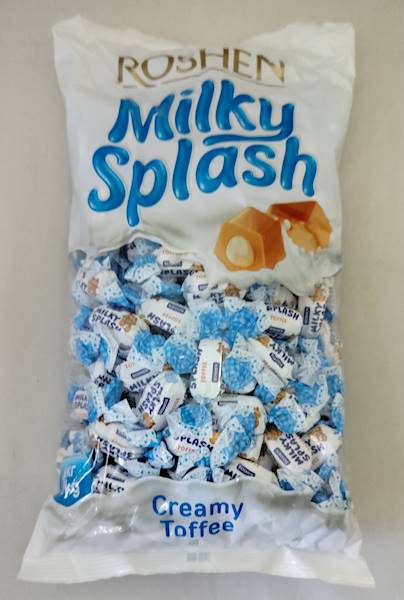 CUKIERKI MILKY SPLASH 1kg ROSHEN