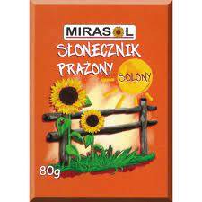 MIRASOL SOLONY 80g-50szt SŁONECZNIK
