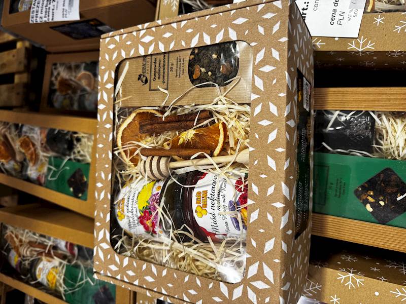 ZESTAW PREZENT. NR 1 (2 miody i herbata)