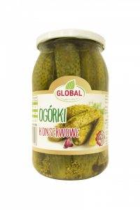 OGÓRKI KONSERWOWE 840 G GLOBAL