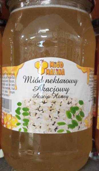 MIÓD AKACJOWY nektar. 1050G MM