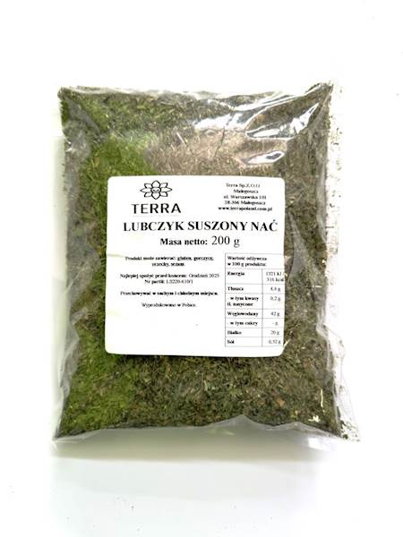 LUBCZYK SUSZONY 200g TERRA