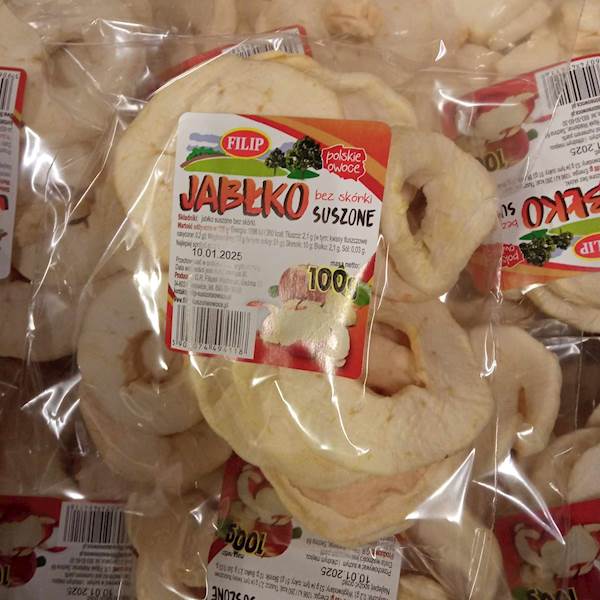 JABŁKO SUSZONE b/s 100g FILIP