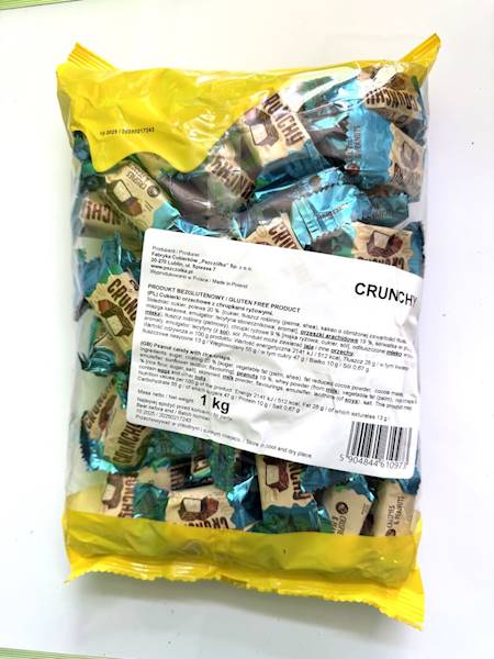 CUKIERKI CRUNCHY PEANUTS 1kg PSZCZÓŁKA
