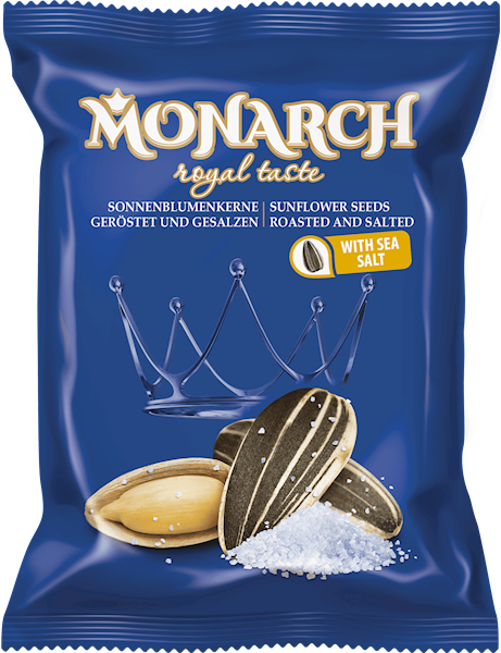SŁONECZNIK SOL. PRAŻ.  JUMBO XXL 300g MONARCH
