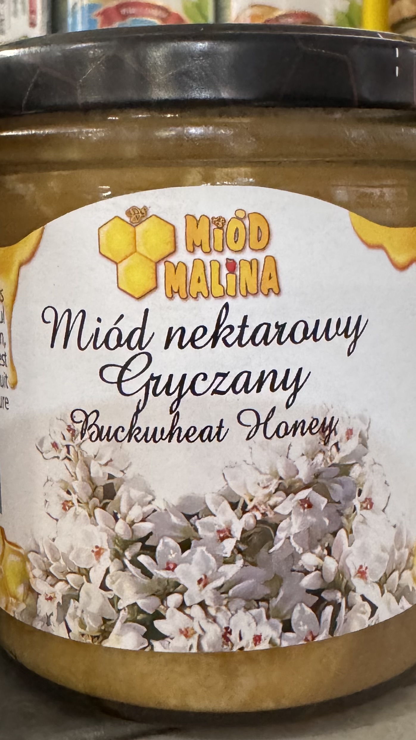MIÓD NEKTAROWY gryczany 450g MM