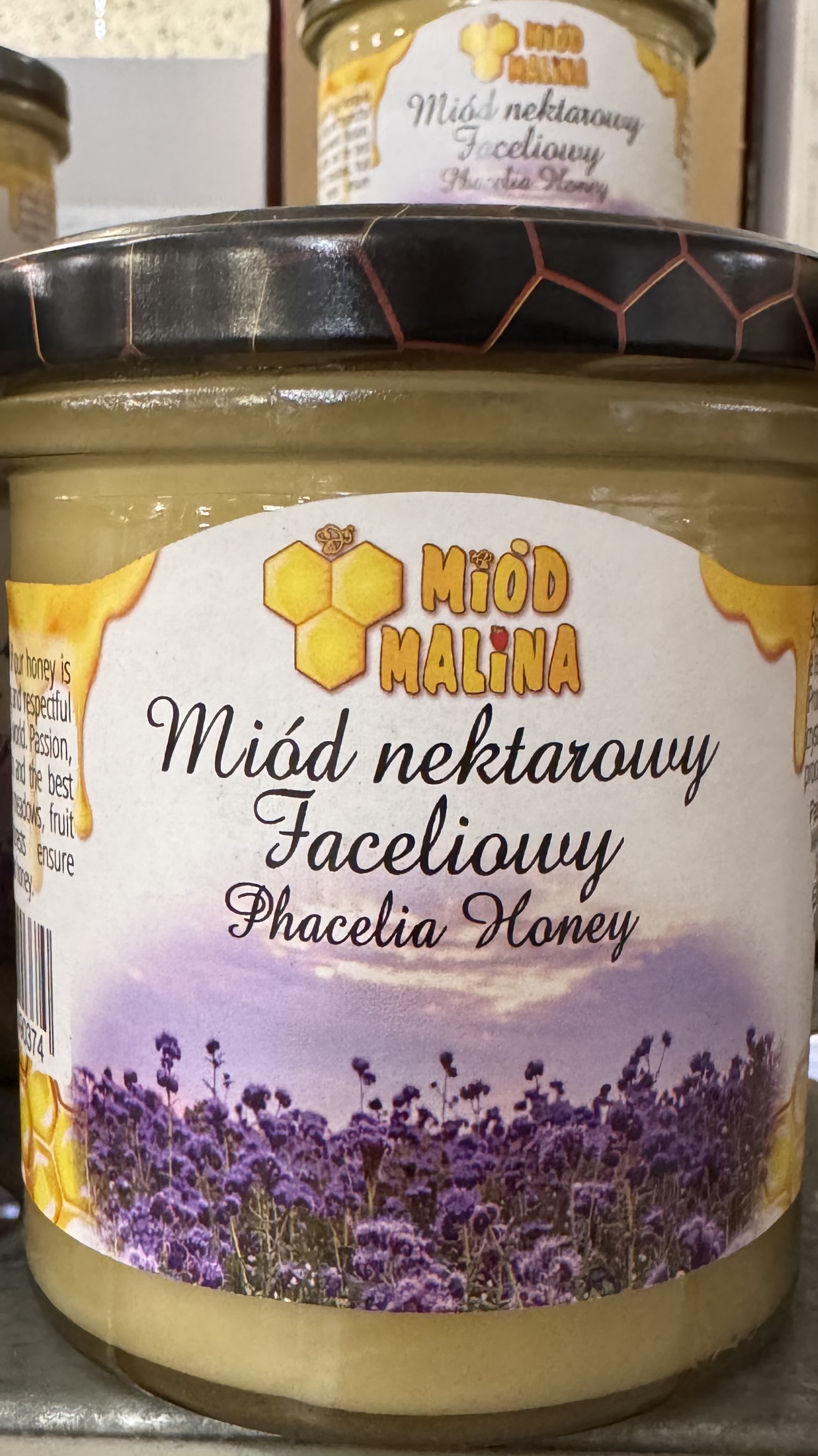 MIÓD NEKTAROWY faceliowy 450g MM
