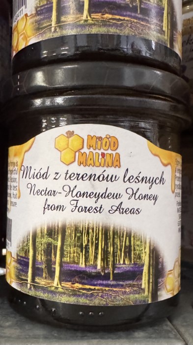 MIÓD z terenów leśnych 450g MM