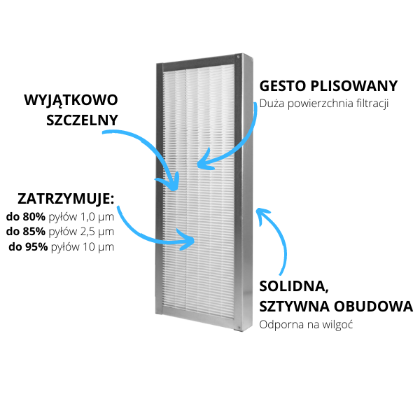 Filtr antysmogowy F9 ePM 1,0 80% do WANAS 815