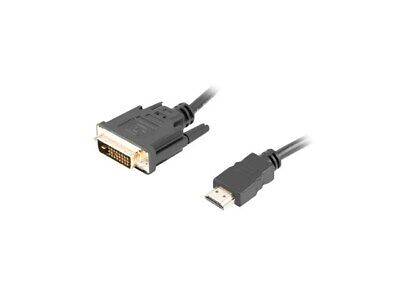 Kabel Lanberg HDMI-DVI-D 1.8m DUAL LINK 4K