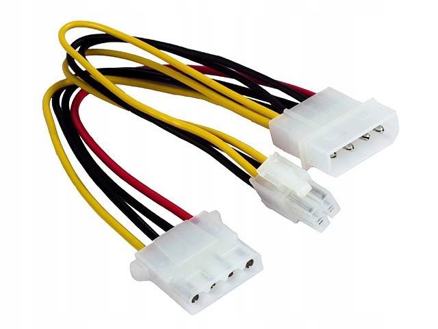 Kabel adapter Akyga AK-CA-17 Molex (M) - SATA (F) 