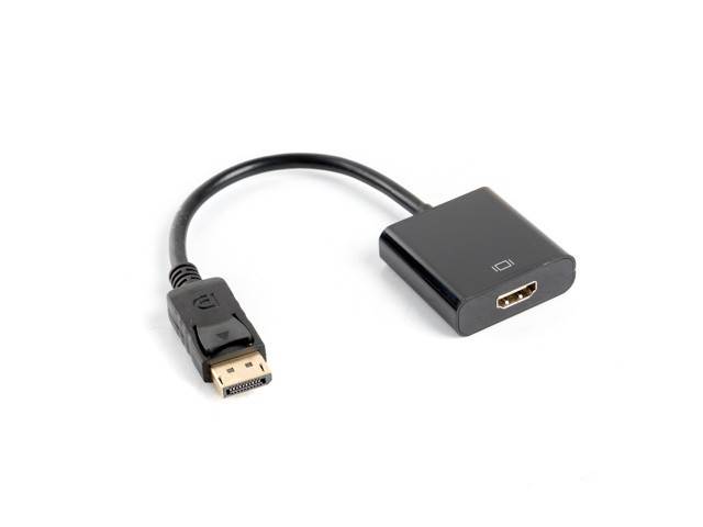 Adapter Lanberg DisplayPort M - HDMI F