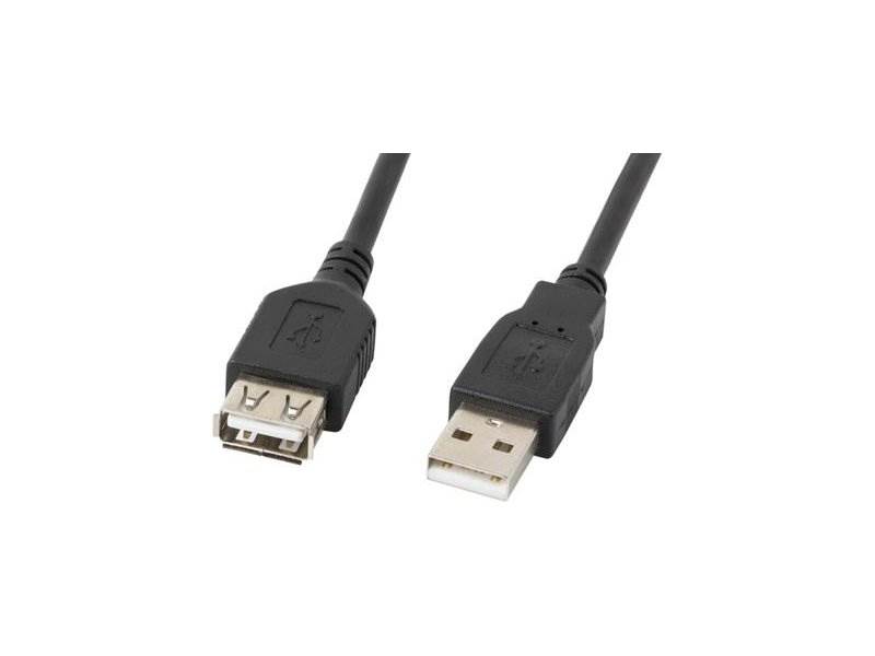 Przedłużacz USB 2.0 Lanberg AM-AF 5m czarny