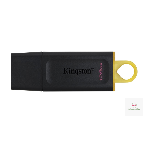 KINGSTON 128GB USB3.2 Gen1 DT Bk+Yellow 