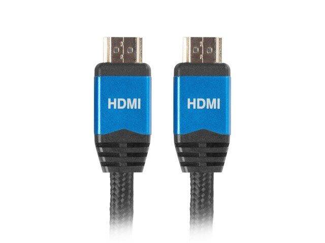 Kabel HDMI Lanberg M/M v2.0 4K 1m czarny