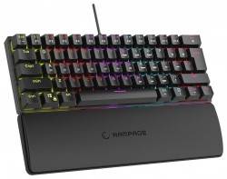 Klawiatura Rampage PLOWERK60 Blue Switch Biała