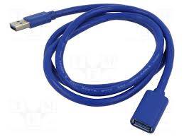 Kabel przedłużacz USB Akyga AK-USB-28 USB 1m