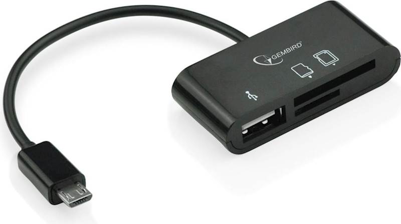 Gembird czytnik na micro USB OTG 7w1 USB 2.0