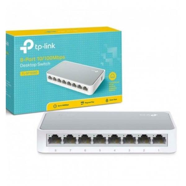 TP-Link TL-SF1008D Switch 8x10/100Mbps