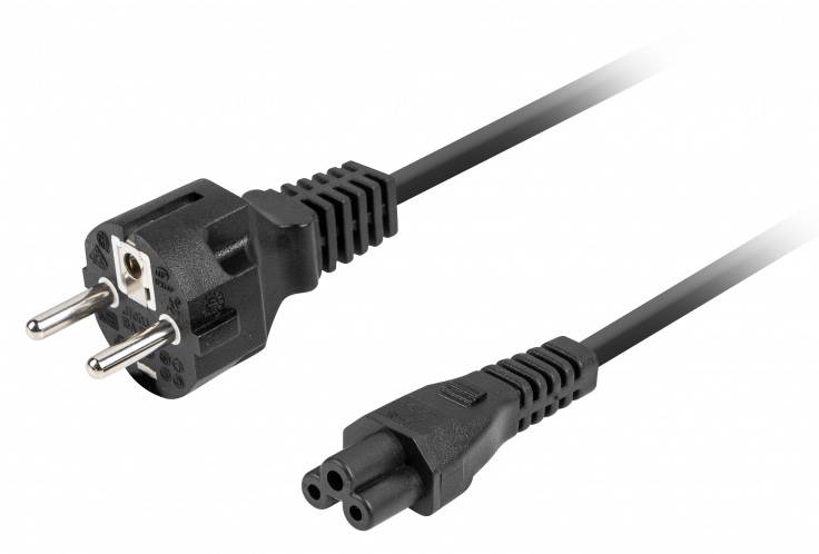 Lanberg kabel zasilajacy do laptopa CEE 1.8m prost