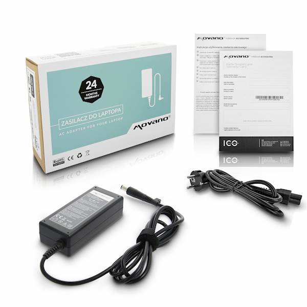 Zasilacz Movano LENOVO 20v 4.5a (Slimtip +pin) 90W