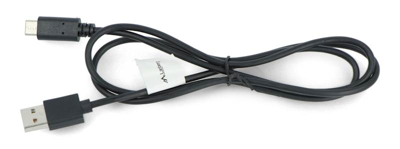 Lanberg kabel USB-C (M)-> 2.0 QC 3.0 1m czarny