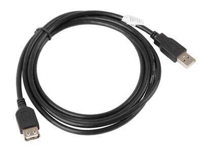 Lanberg przedłużacz kabla USB 2.0 AM-AF 1.8m