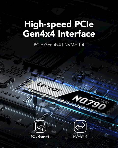 Lexar NQ790 PCI-E NVME 1TB 7000/6000Mb/s