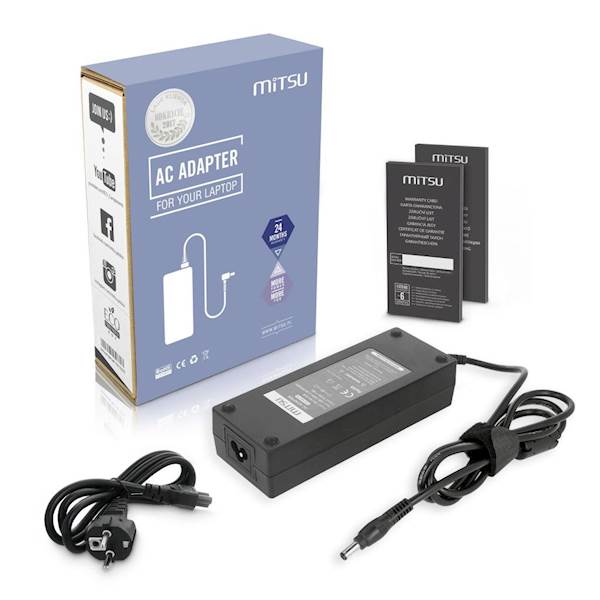 Zasilacz sieciowy mitsu 20V 2.25A SLIMTIP lenovo