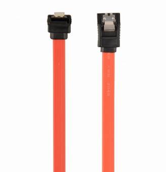 Gembird kabel SATA III 10cm metalowe zatrzaski