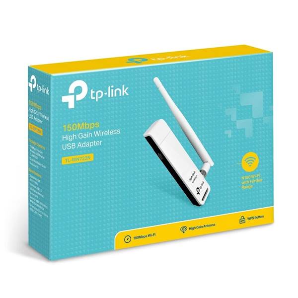 TP-Link TL-WN722N adapter USB Wireless 802.11n/150
