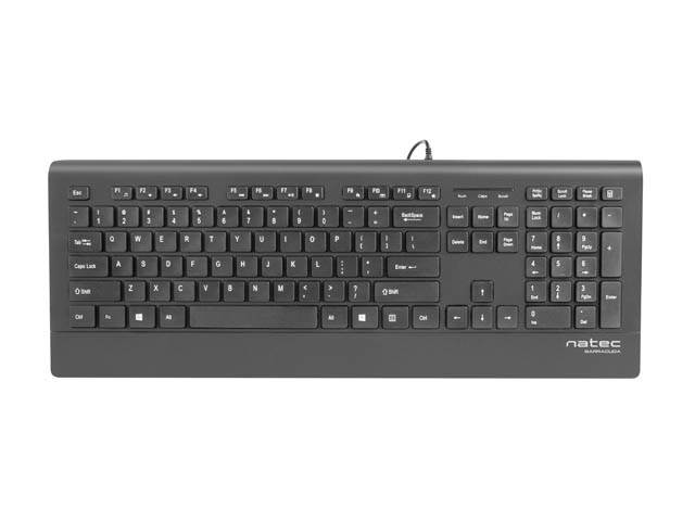 Klawiatura przewodowa Natec Barracuda USB czarna
