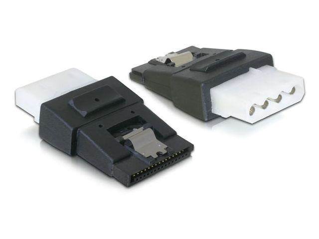 Adapter Delock SATA Power 15-pin (F) (+ clip) -> M