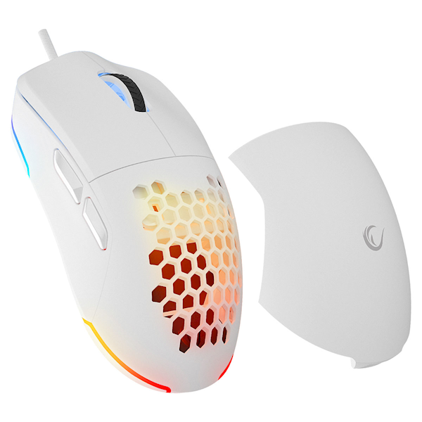 Mysz Rampage BLINK WHITE
