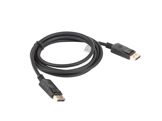 Kabel DisplayPort Lanberg M/M 1,8m 4K czarny