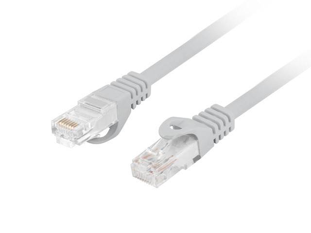 Patchcord Lanberg UTP kat.6 10m szary