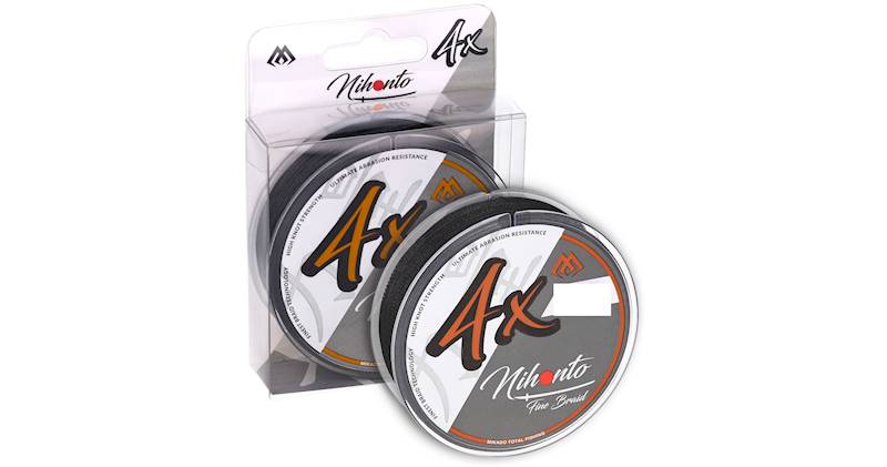 Plecionka Mikado Fine Braid czarna 0,23/150m 4SP.