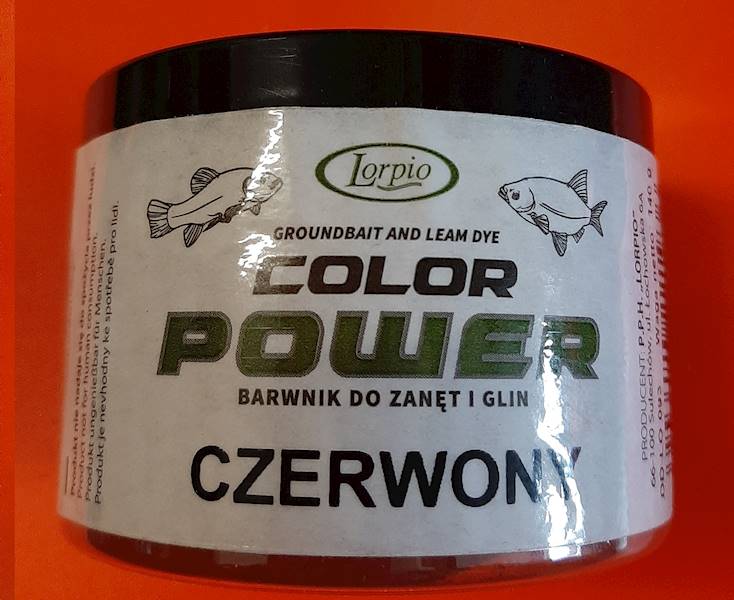 BARWNIK DO ZANĘT LORPIO CZERWONY 140gram DD-LO 093