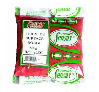 GLINKA SENSAS TERRE DE SURFACE ROUGE 500g
