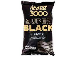 ZANĘTA SENSAS 3000 SUPER BLACK ETANG 1KG