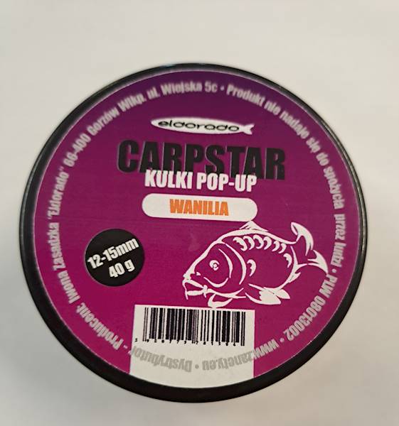 ELDORADO KULKI POP UP WANILIA 12-15MM 40G